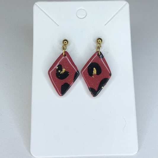 Boucles d'oreilles Losanges