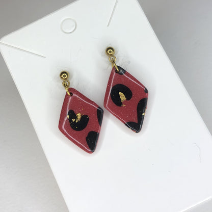 Boucles d'oreilles Losanges