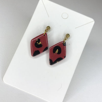Boucles d'oreilles Losanges