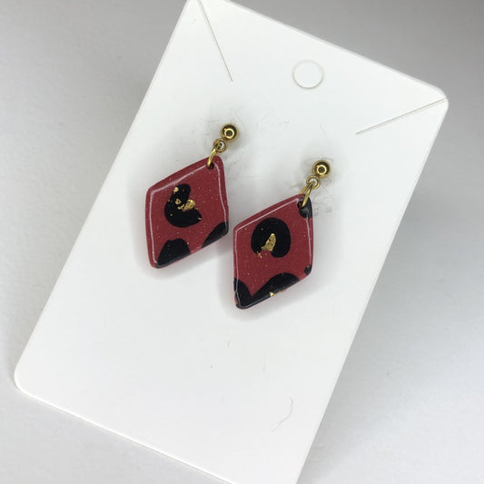 Boucles d'oreilles Losanges