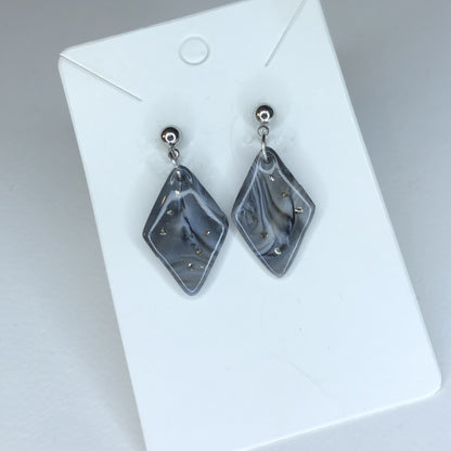 Boucles d'oreilles Losanges