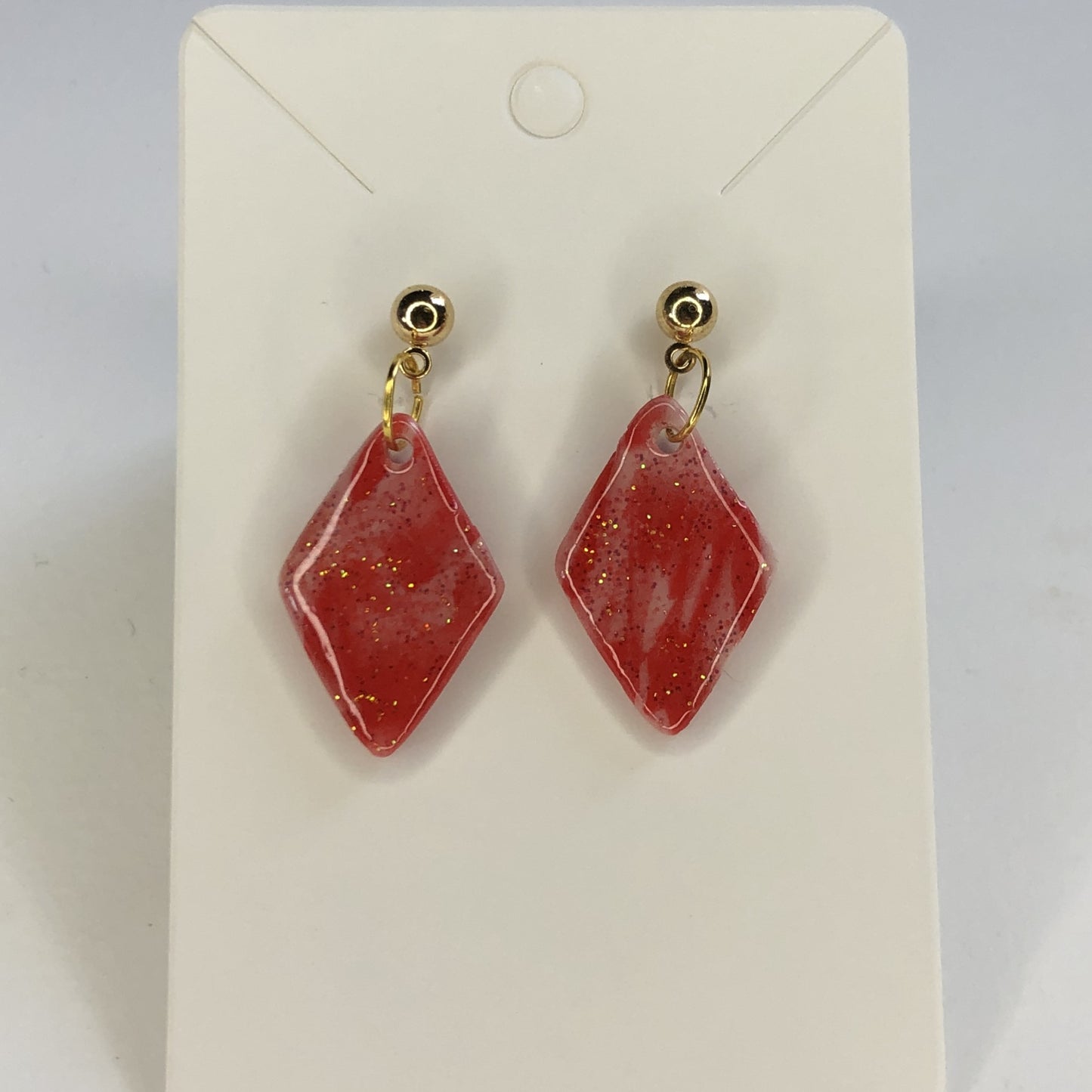 Boucles d'oreilles Losanges