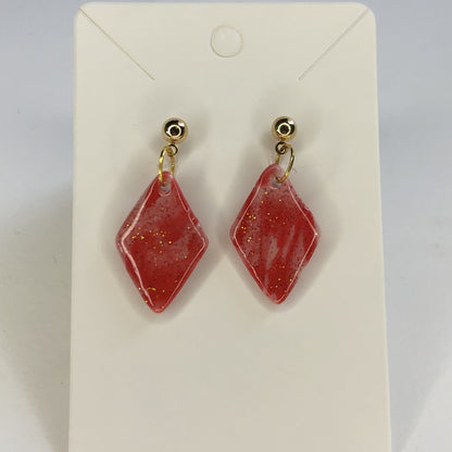 Boucles d'oreilles Losanges