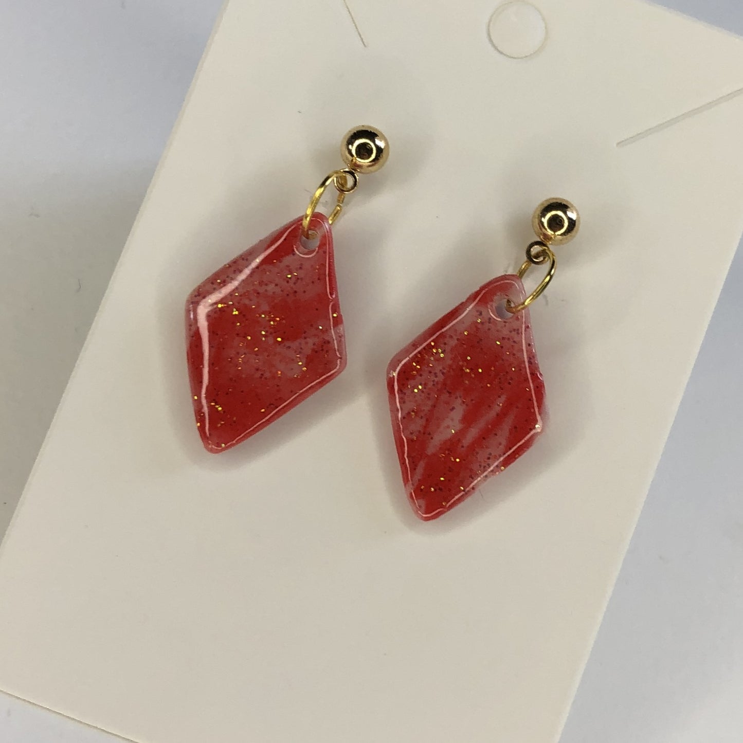 Boucles d'oreilles Losanges