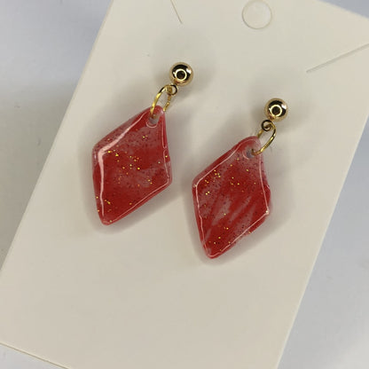 Boucles d'oreilles Losanges