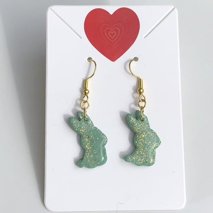 LOY BIJOUX | Boucles d'Oreilles Pendantes Lapins