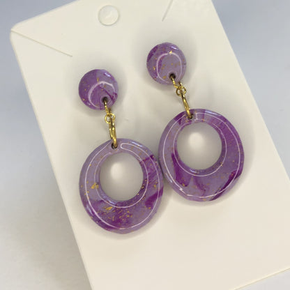 Boucles d'oreilles Rondes