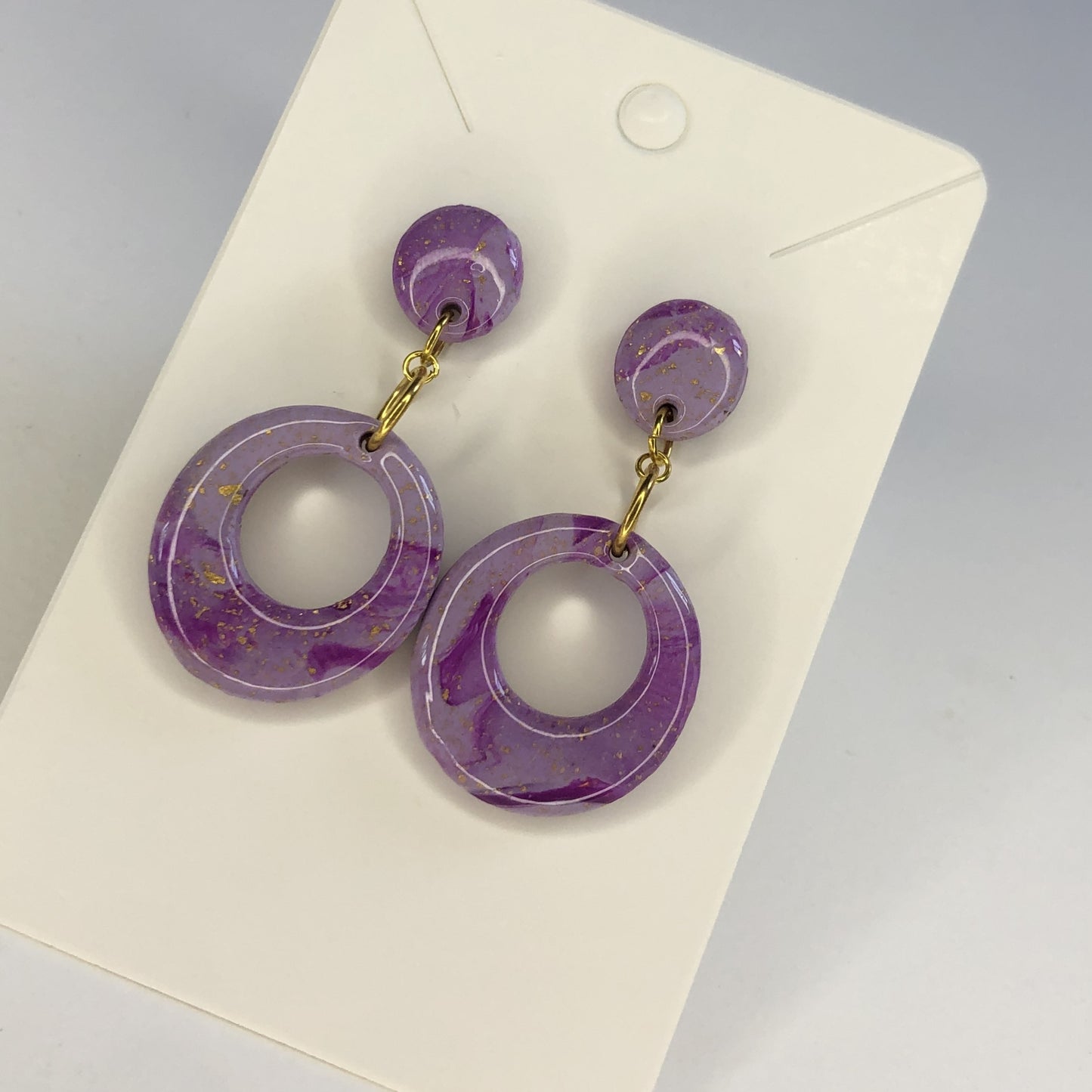Boucles d'oreilles Rondes