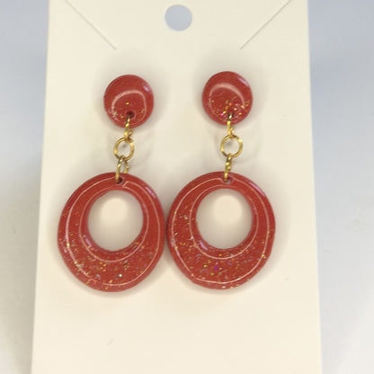 Boucles d'oreilles Rondes