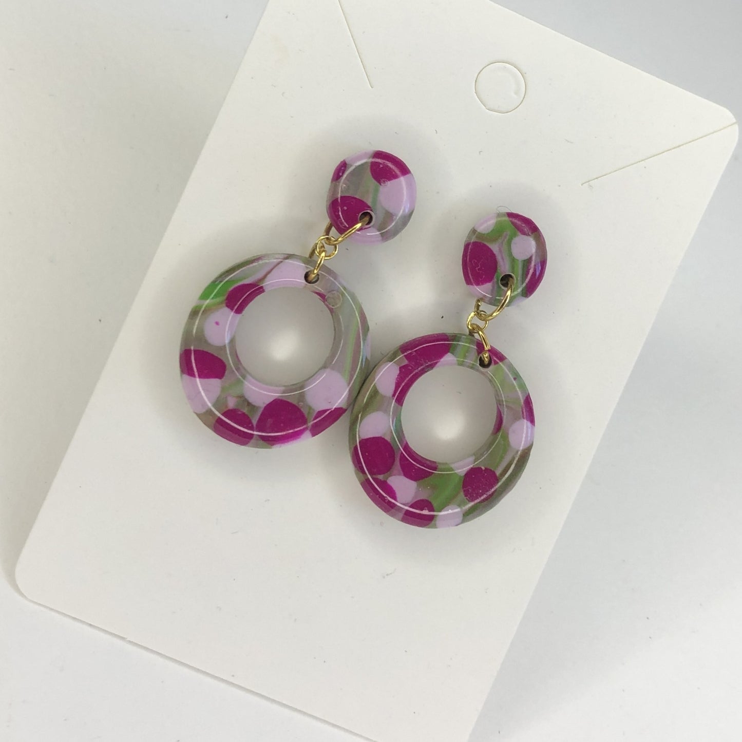 Boucles d'oreilles Rondes