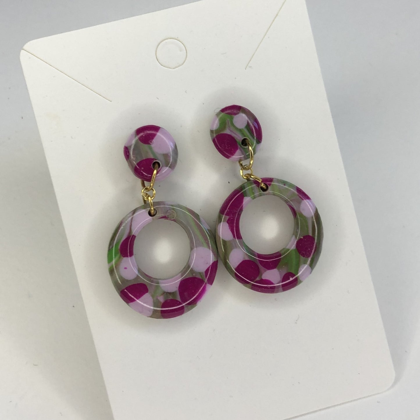 Boucles d'oreilles Rondes