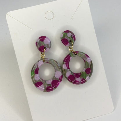 Boucles d'oreilles Rondes